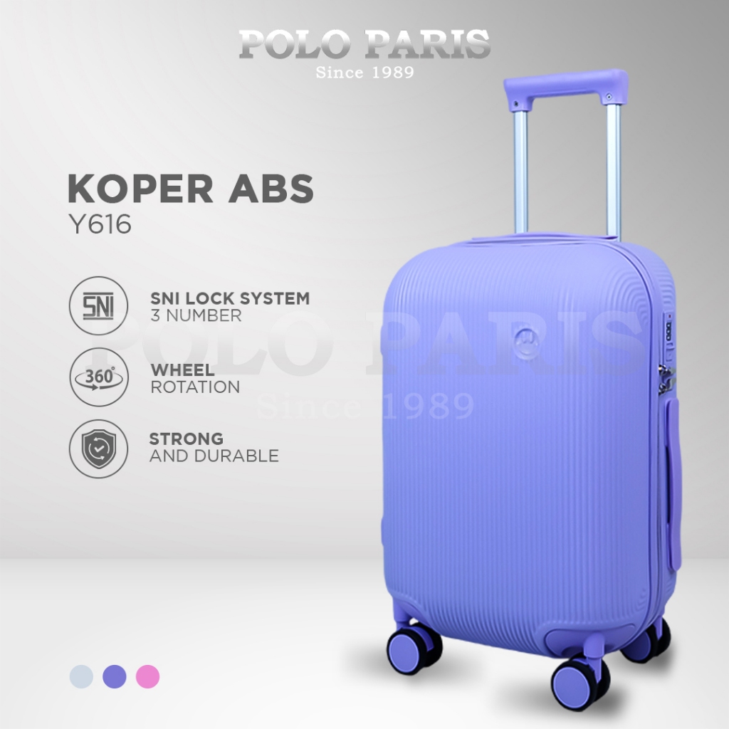 Jual POLOPARIS - Koper Premium Y616 Size 18/20 Policarbonate + Fiber ...