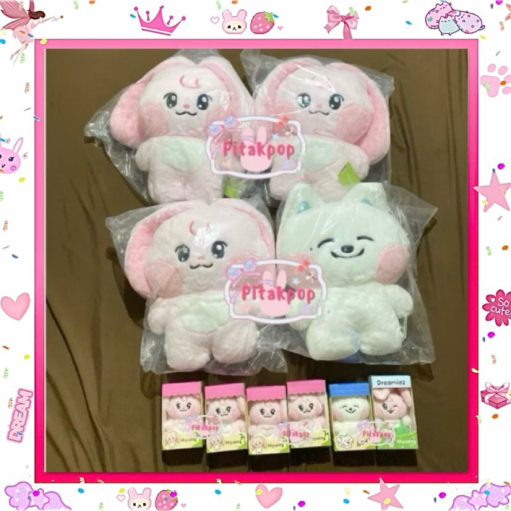 Jual READY / PO BIG FLAT CUSHION KKYUPING JJED BAMJJI DREAMIEZ