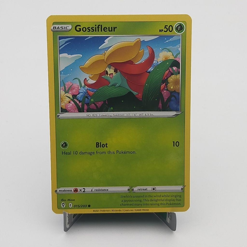 Jual Kartu TCG Pokemon EN Original Gossifleur EVS Evolving Skies 015/203 |  Shopee Indonesia