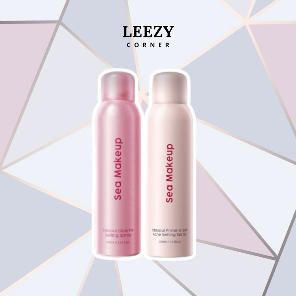 Jual SEA MAKE UP STAYPUT PRIME & SET ACNE SETTING SPRAY 100ML / Sea ...