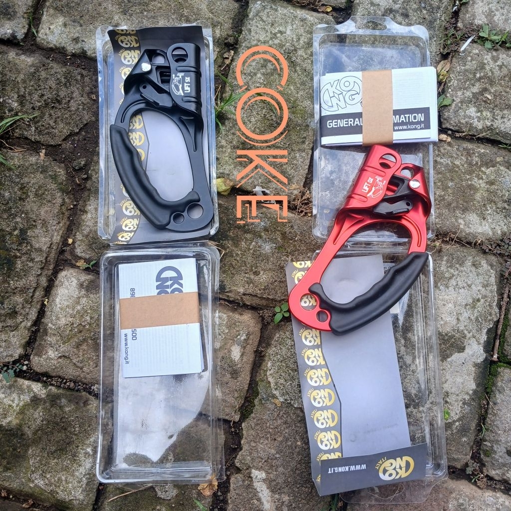 Jual KONG ITALY Original Ascender Jumar 1 Pasang Kanan & Kiri | Shopee ...