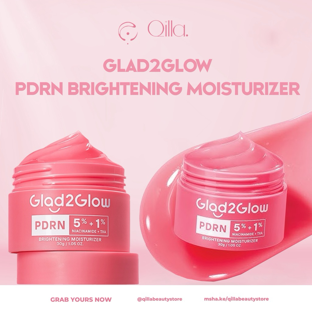 Jual Glad2Glow PDRN5% Moisturizer Niacinamide 1% TXA Brightening ...