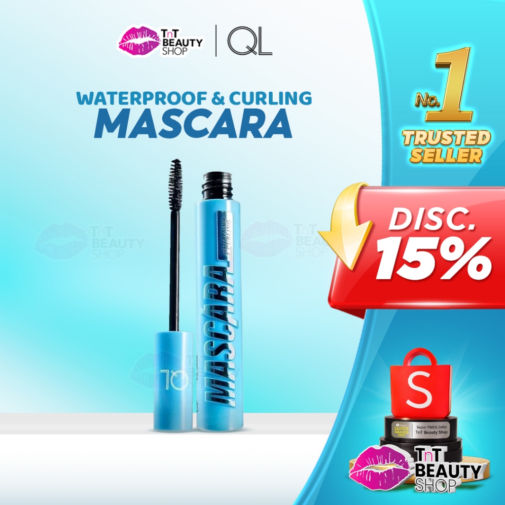 Jual QL Cosmetic Waterproof & Curling Mascara 8ml | TnT Beauty Shop ...