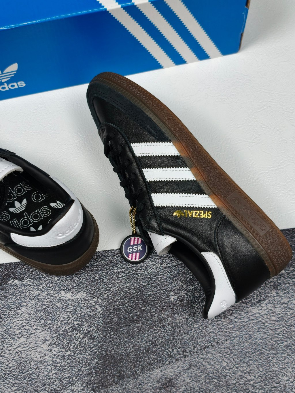 Jual Adidas Handball Spezial Leather Black Original - IE3402 | Shopee ...