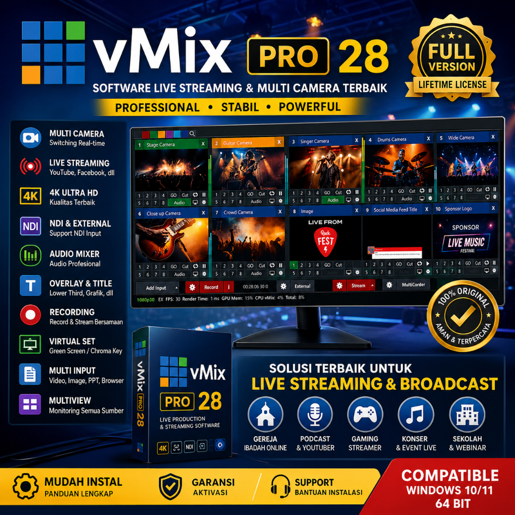 Jual Vmix Terlengkap & Harga Terbaru Juli 2026 | Shopee Indonesia