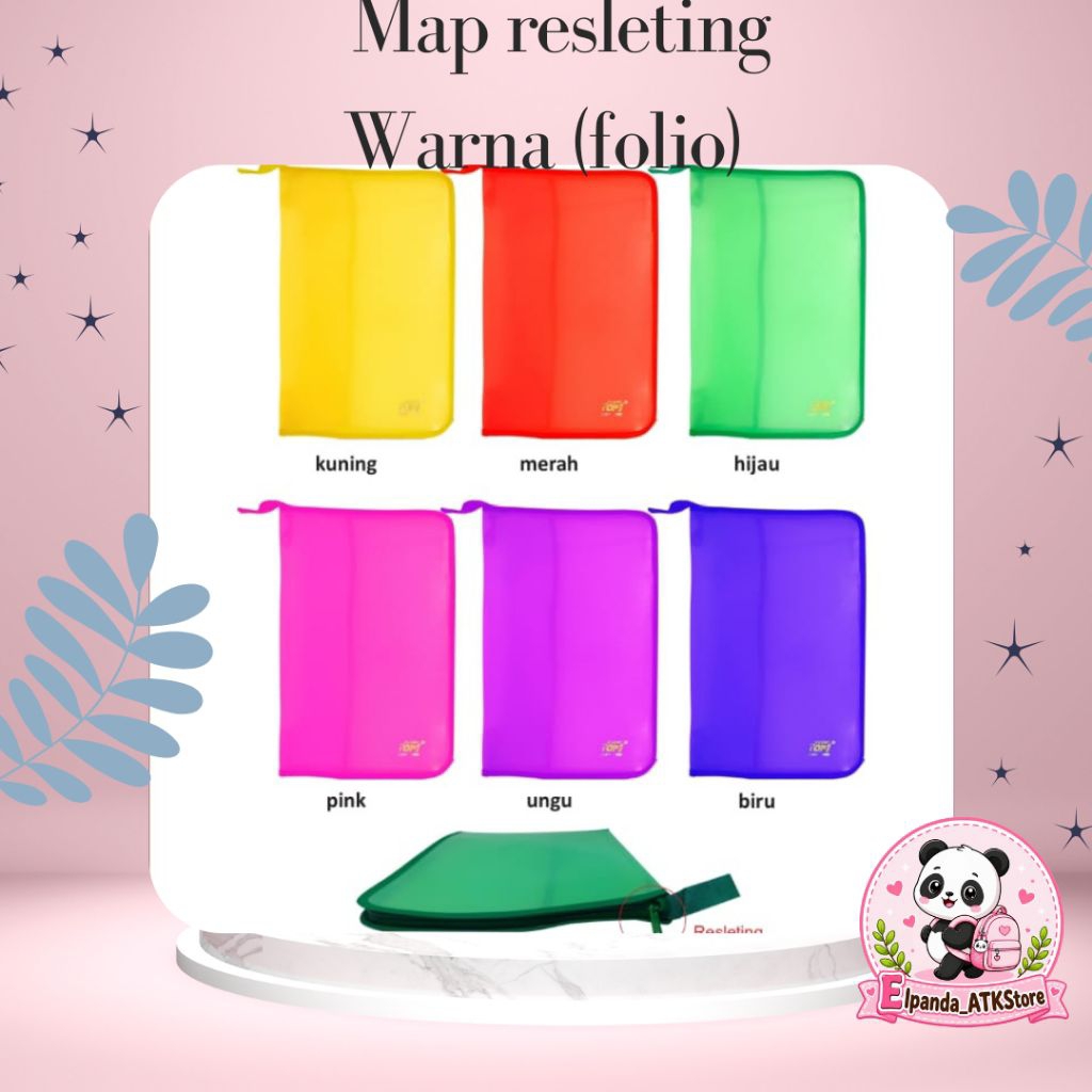 Jual Map resleting warna (folio) | Shopee Indonesia