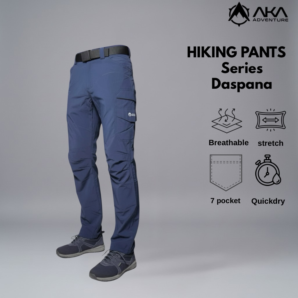 AKA Celana Gunung Daspana Celana Cargo Outdoor Quickdry Pria Wanita