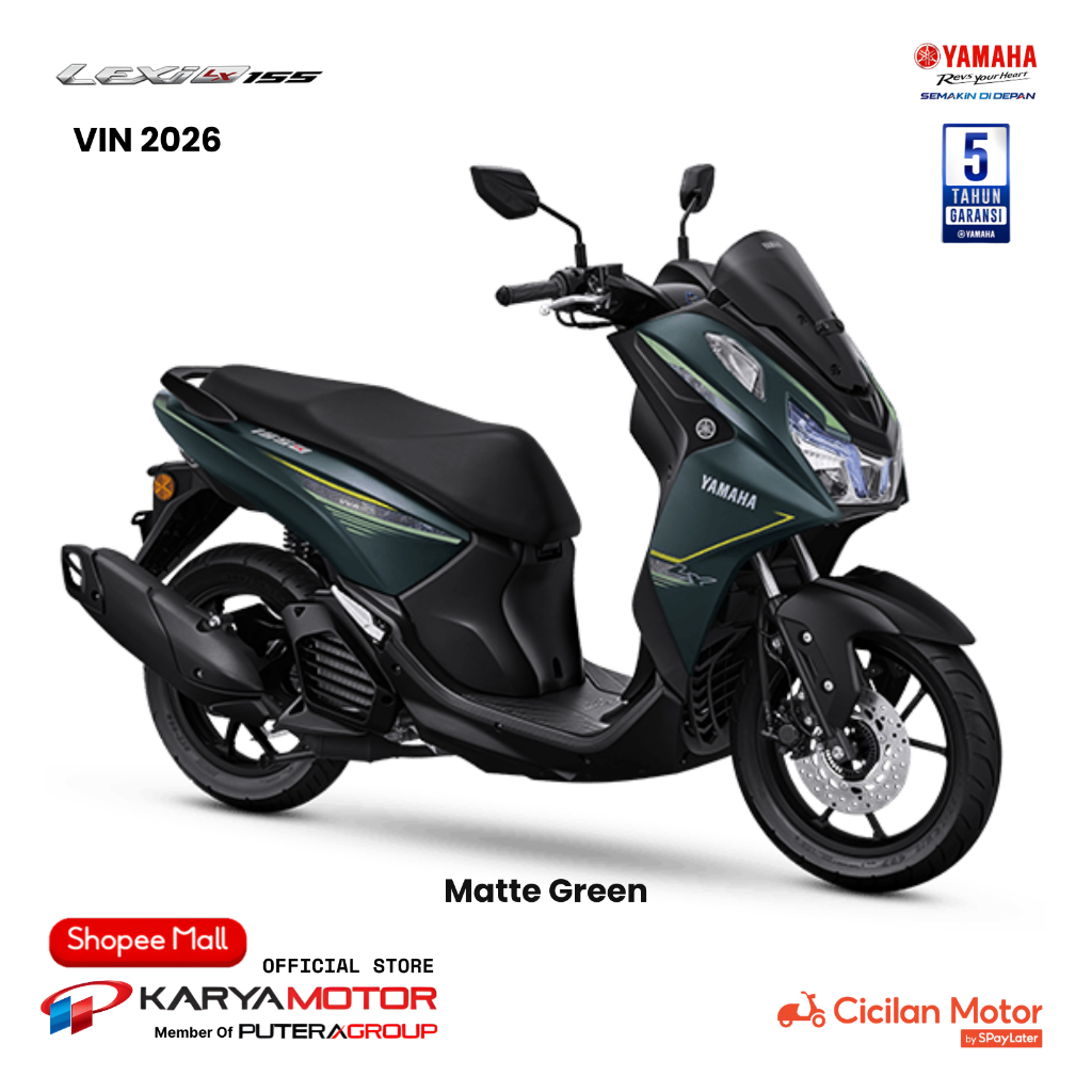 Jual Sepeda Motor Yamaha LEXi LX 155 Connected | Shopee Indonesia
