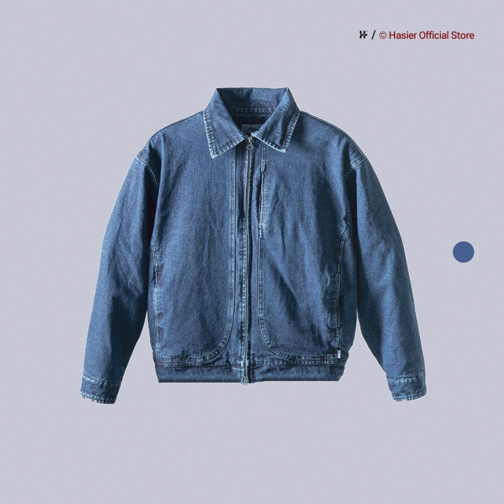 Jual HASIER Denim Mechanic's Jacket | Shopee Indonesia