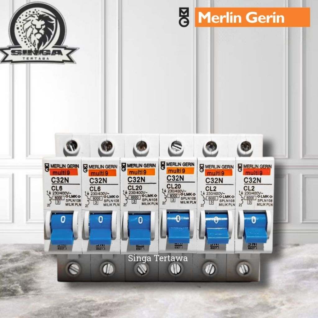 Merlin Gerin Multi 9 C 60N B16 Sicherung NEU #W1142-1012-5 - autoteil