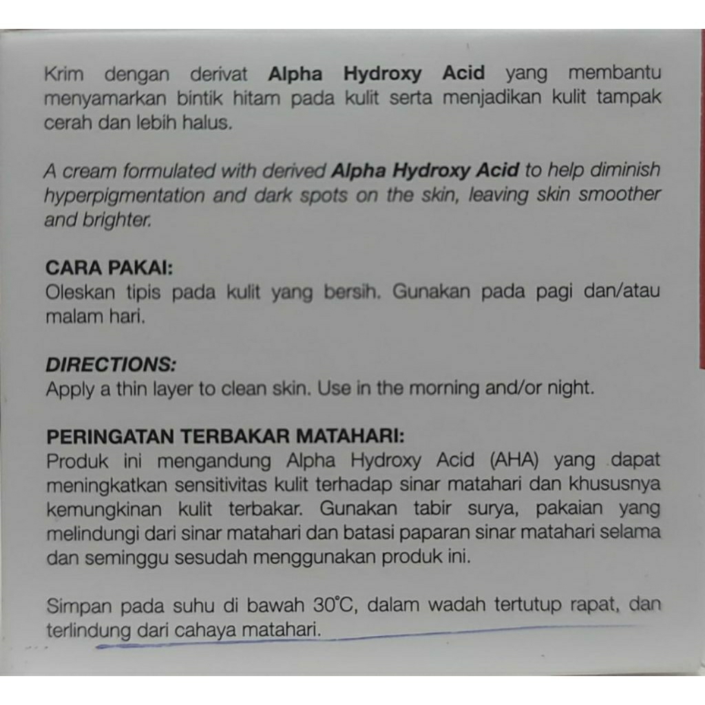 Jual GLYCORE Derma XP Cream 10gr - Mencerahkan Kulit Secara Merata ...