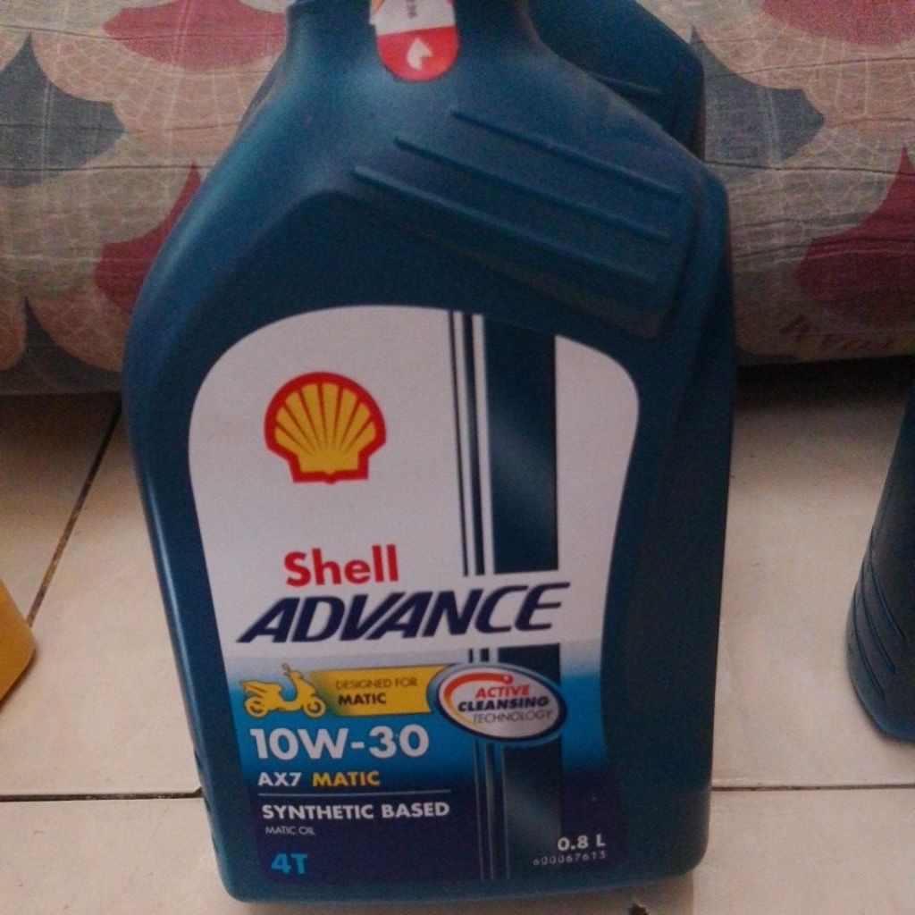 Jual oli Shell advance kuning dan biru 1 L dan 0,8L | Shopee Indonesia