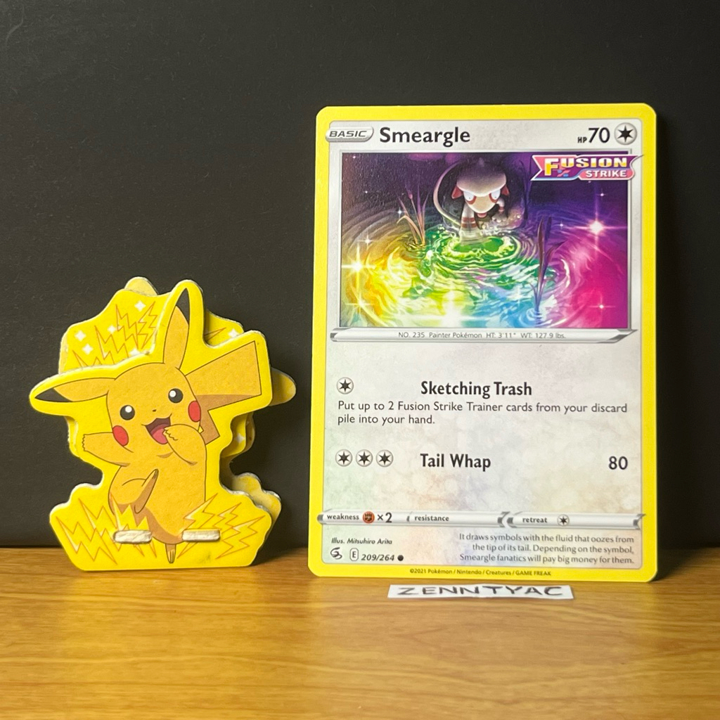 Jual Smeargle 209/264 Fusion Strike, Kartu Pokemon TCG English | Shopee  Indonesia
