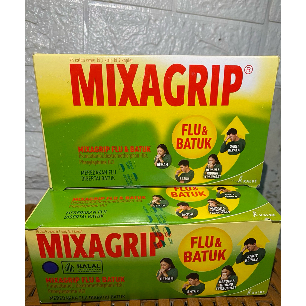 Jual MIXAGRIB FLU & BATUK 1 BOX (25 lembar) | Shopee Indonesia