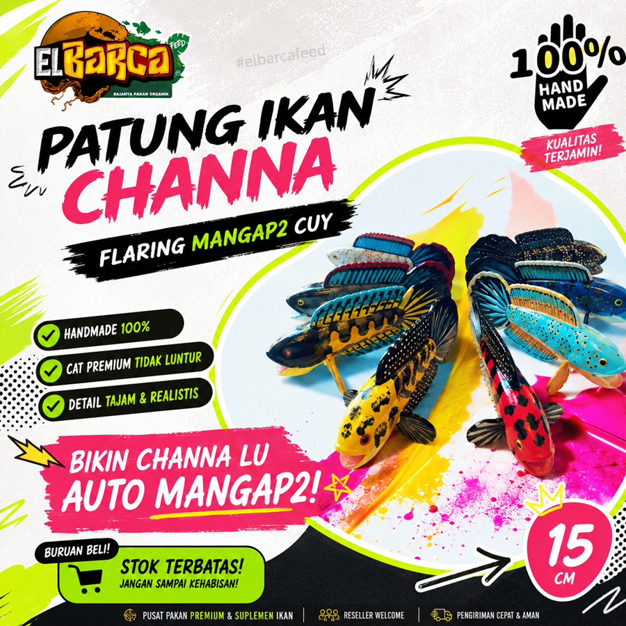 Jual PAKET PAKAN IKAN DASARAN Pakan Organik ikan dasar catfish, pari ...