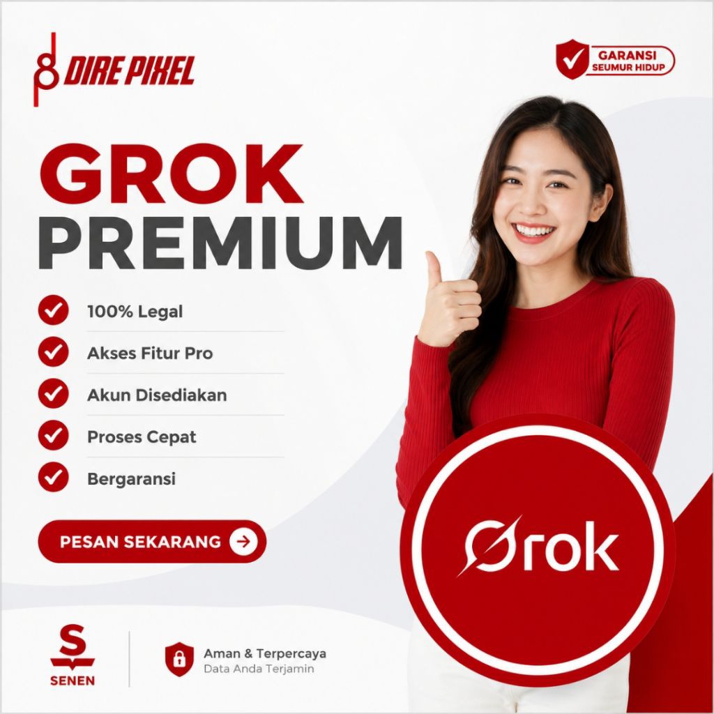 SUPERGROK AI  Pr!vat Siap Pakai 1 bulan 100% aman dan terpercaya