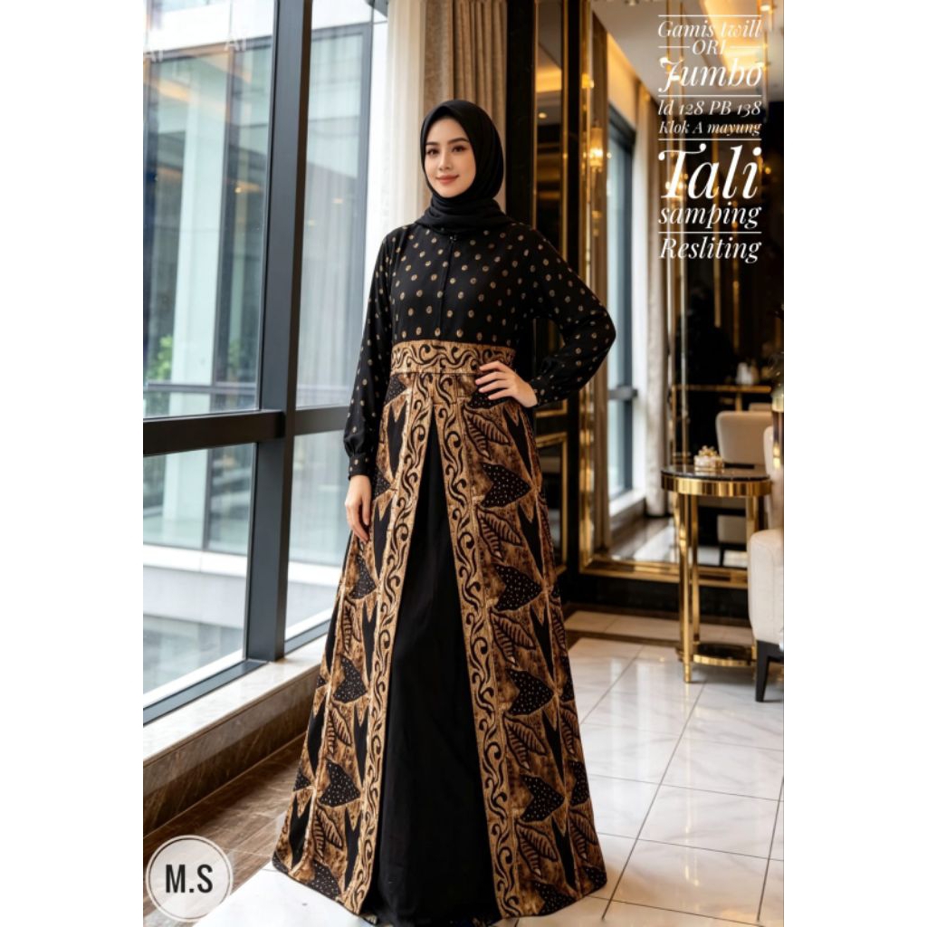 Gamis Twill Jumbo Gamis Twill Ori Gamis 9