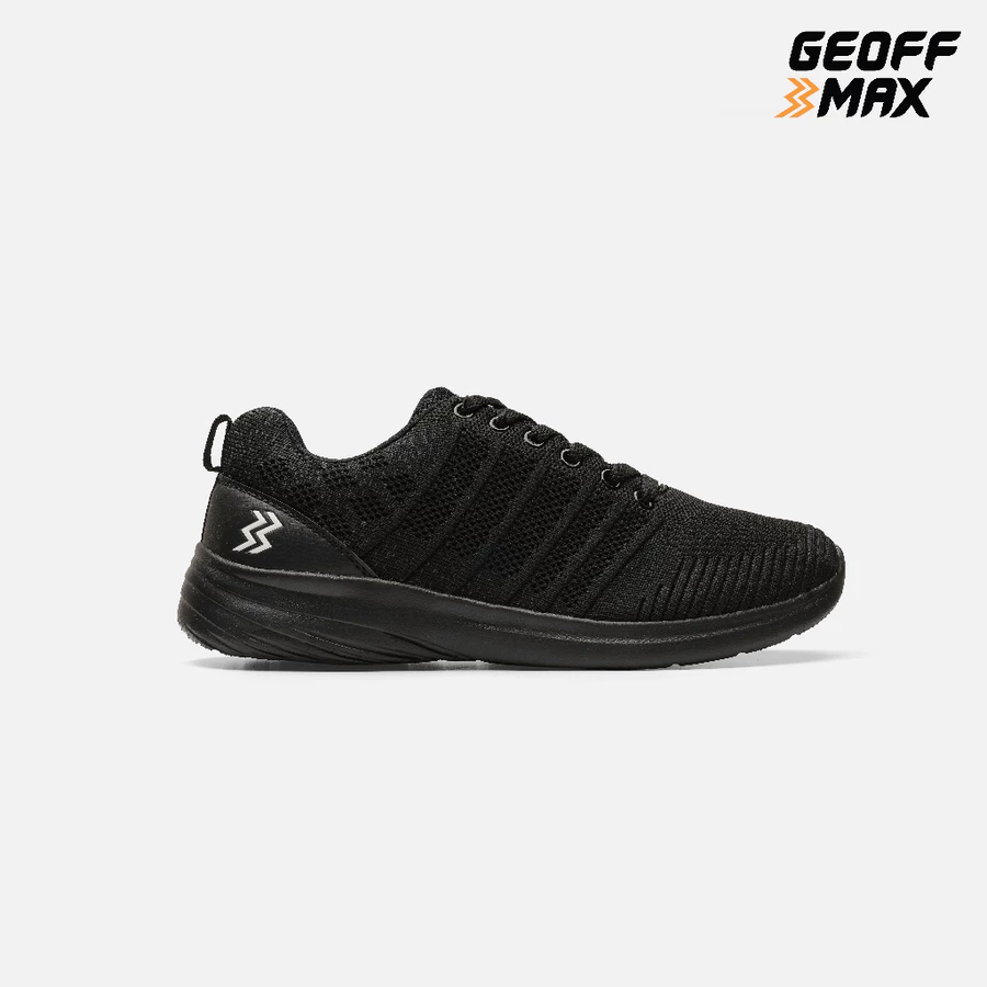 Geoff Max - AT-693 All Black Sepatu Pria Wanita