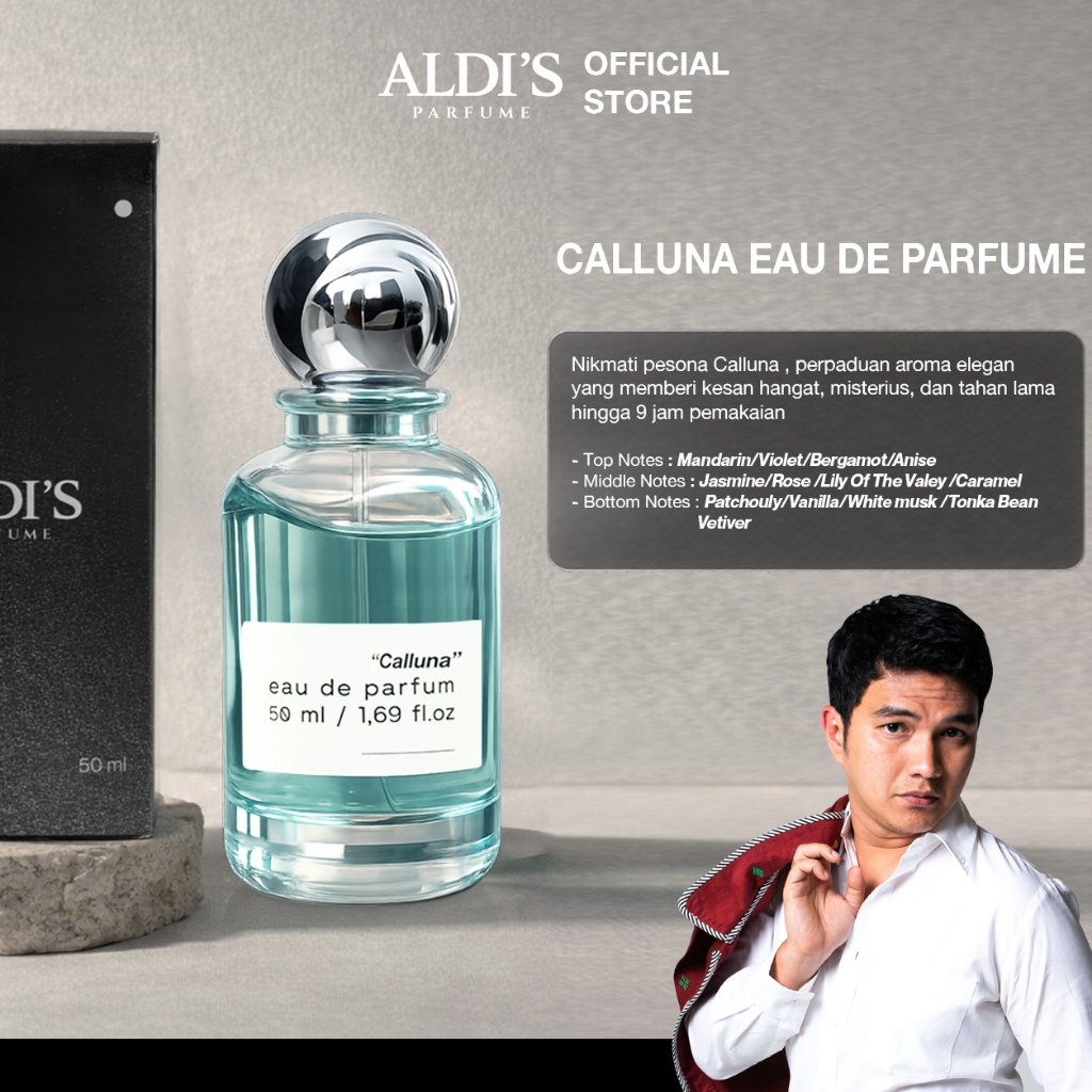 Jual Aldi's parfum Calluna Eau De Parfum 50ml - Parfum Bold Amber ...