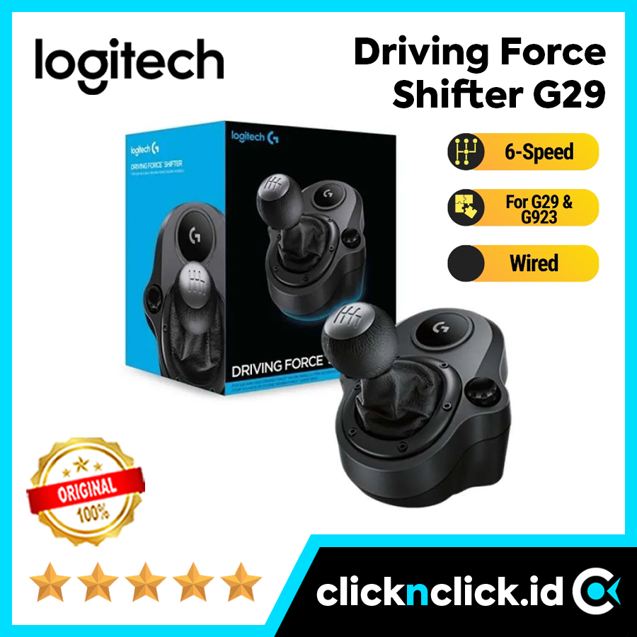 Jual LOGITECH Driving Force Shifter for G29/G923 - 6 Speed Shift ...