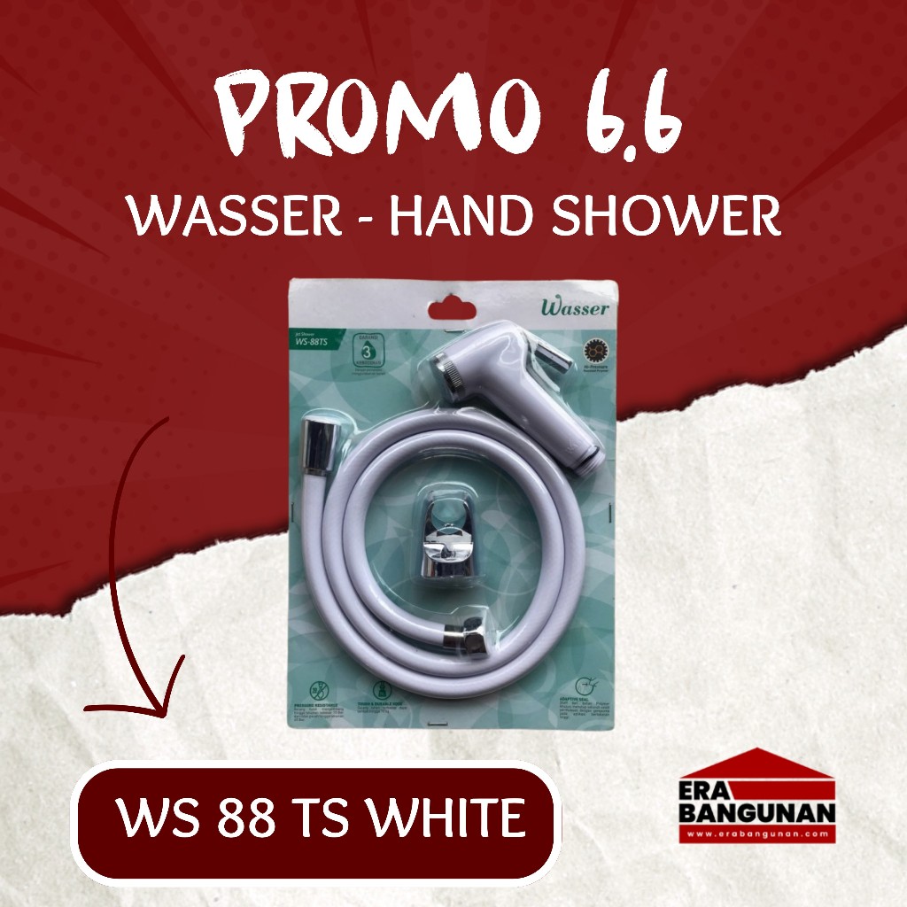 Jual WASSER WS 88 TS White Jet Shower Wasser WS 88TS Shower Bidet Cebok ...