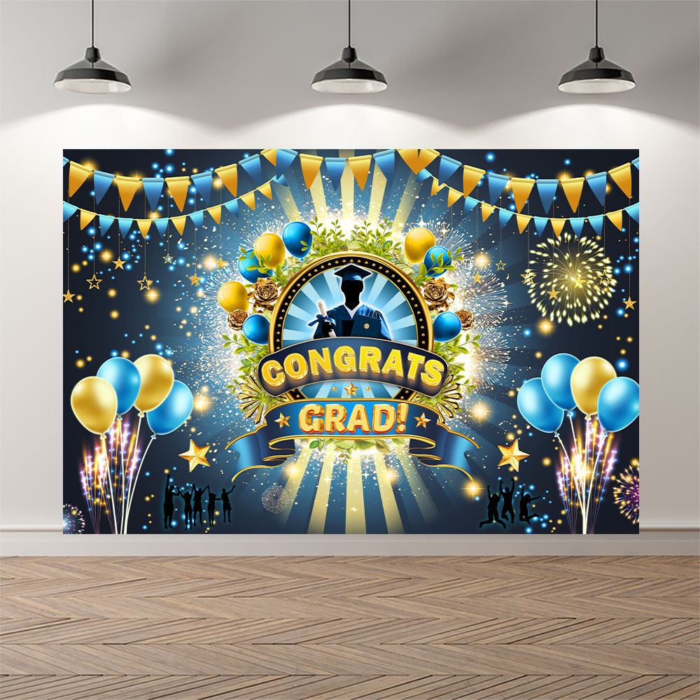 Jual Kain latar belakang banner acara sekolah musim kelulusan wisuda ...