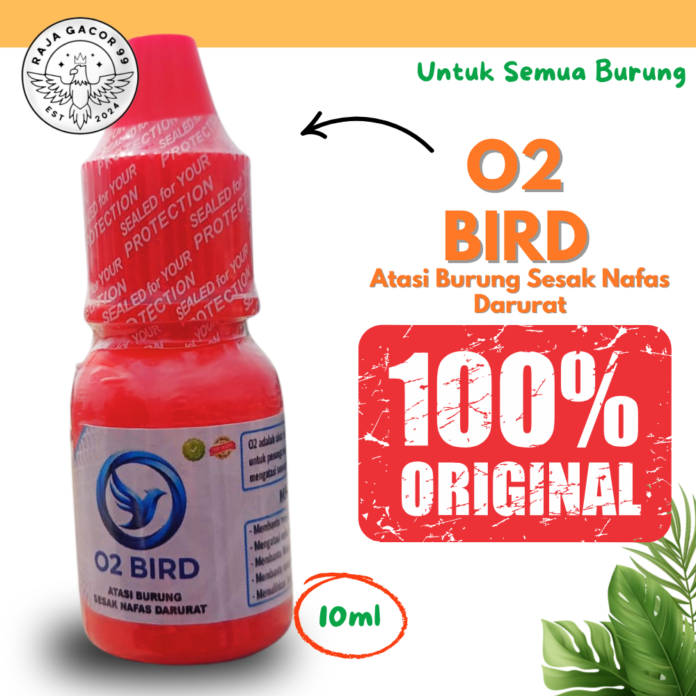 Jual O2 Bird Perawatan Burung Napas Darurat Bantu Pulihkan Stamina Dan ...