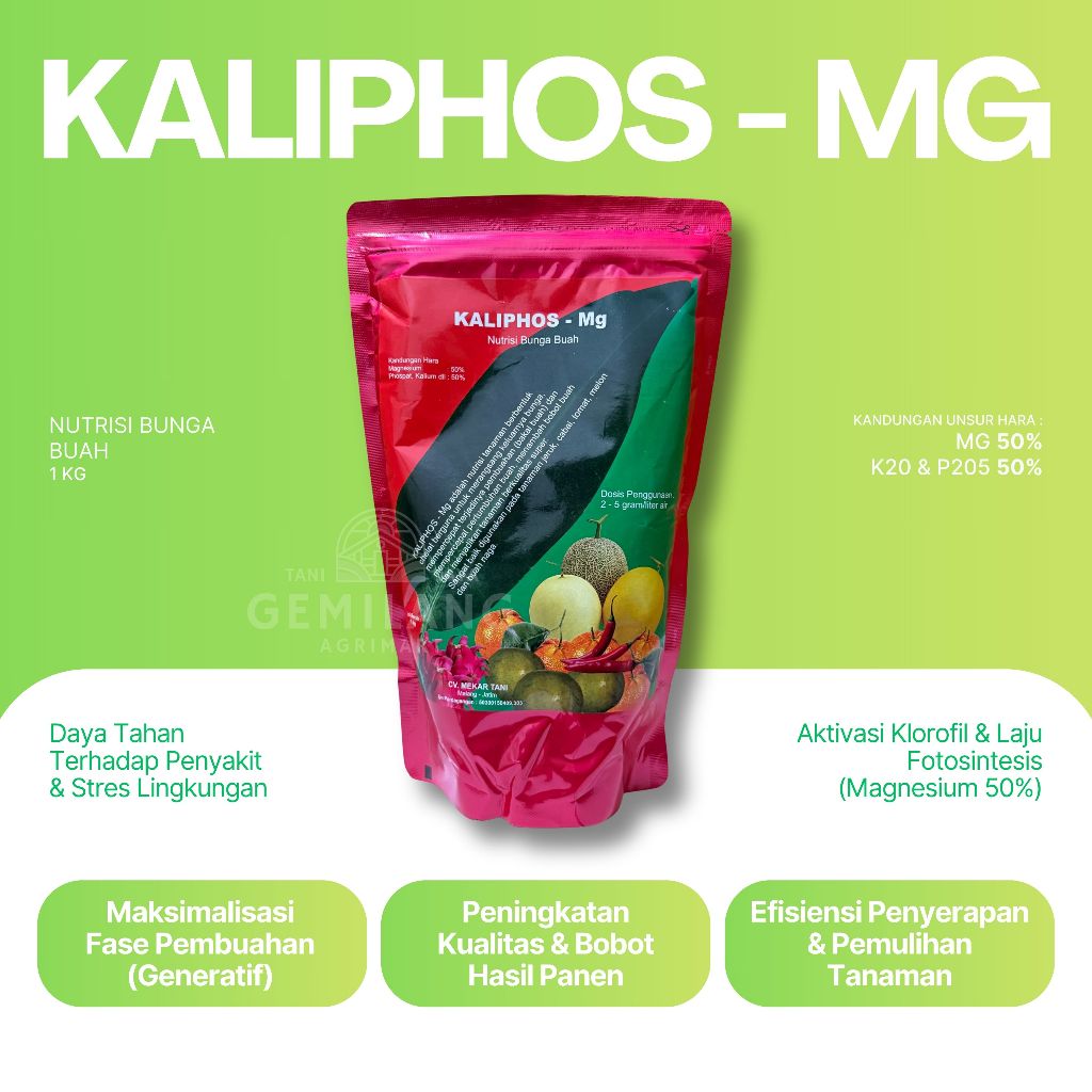 Jual KALIPHOS - Mg | Pupuk Berbagai Tanaman | Pupuk Kalium, Fosfor ...