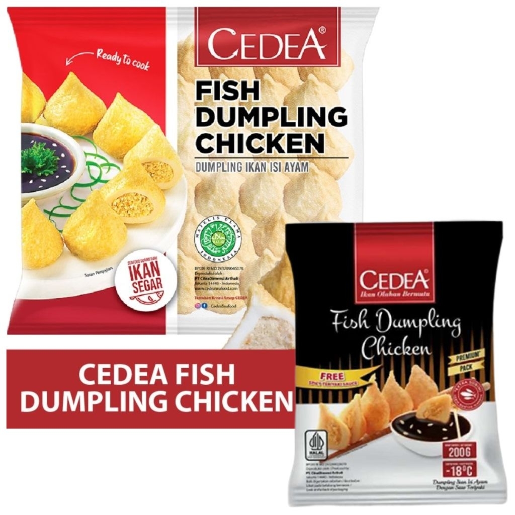 Jual Cedea Dumpling Chicken/Cedea Dumpling 200gr Chicken 500gr/Cedea ...