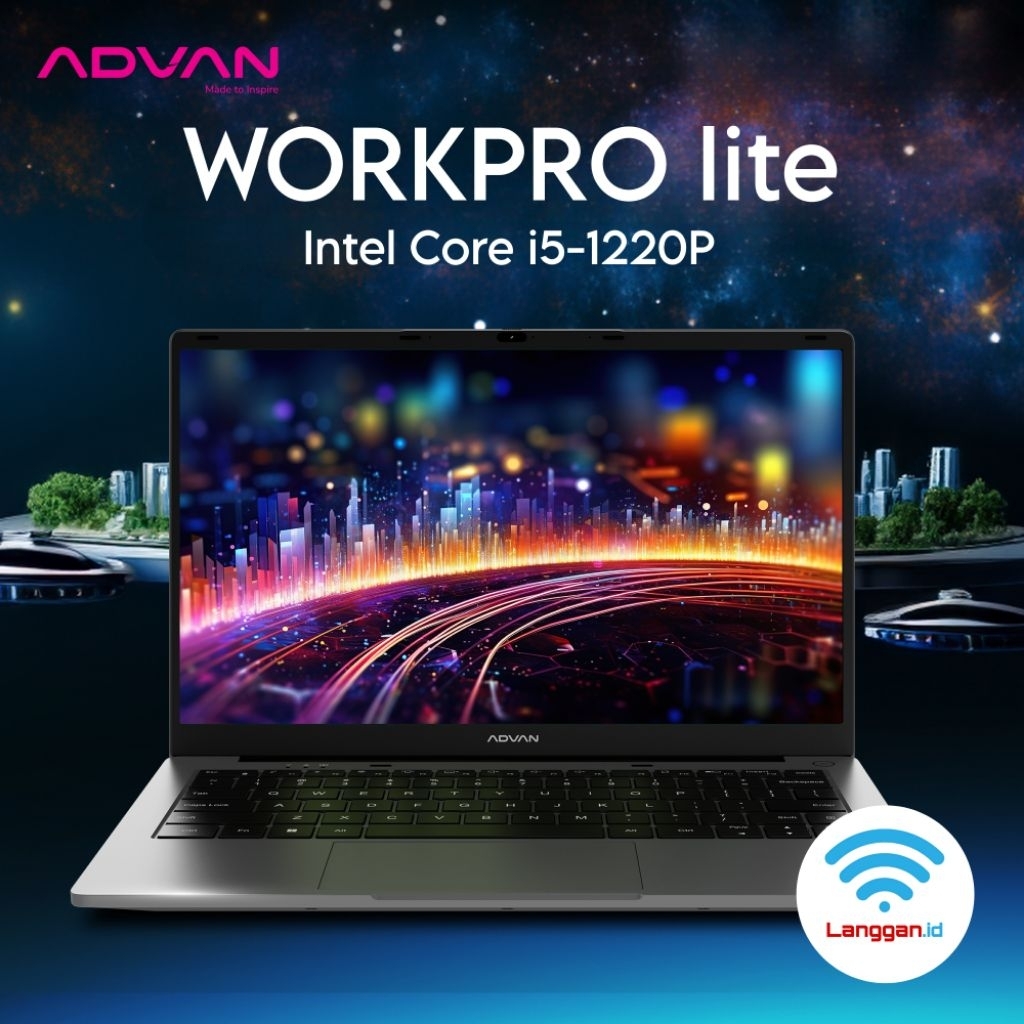 Jual Laptop Advan Workpro Lite Intel Core i3 Gen 12 14 Inch IPS FHD Ram ...