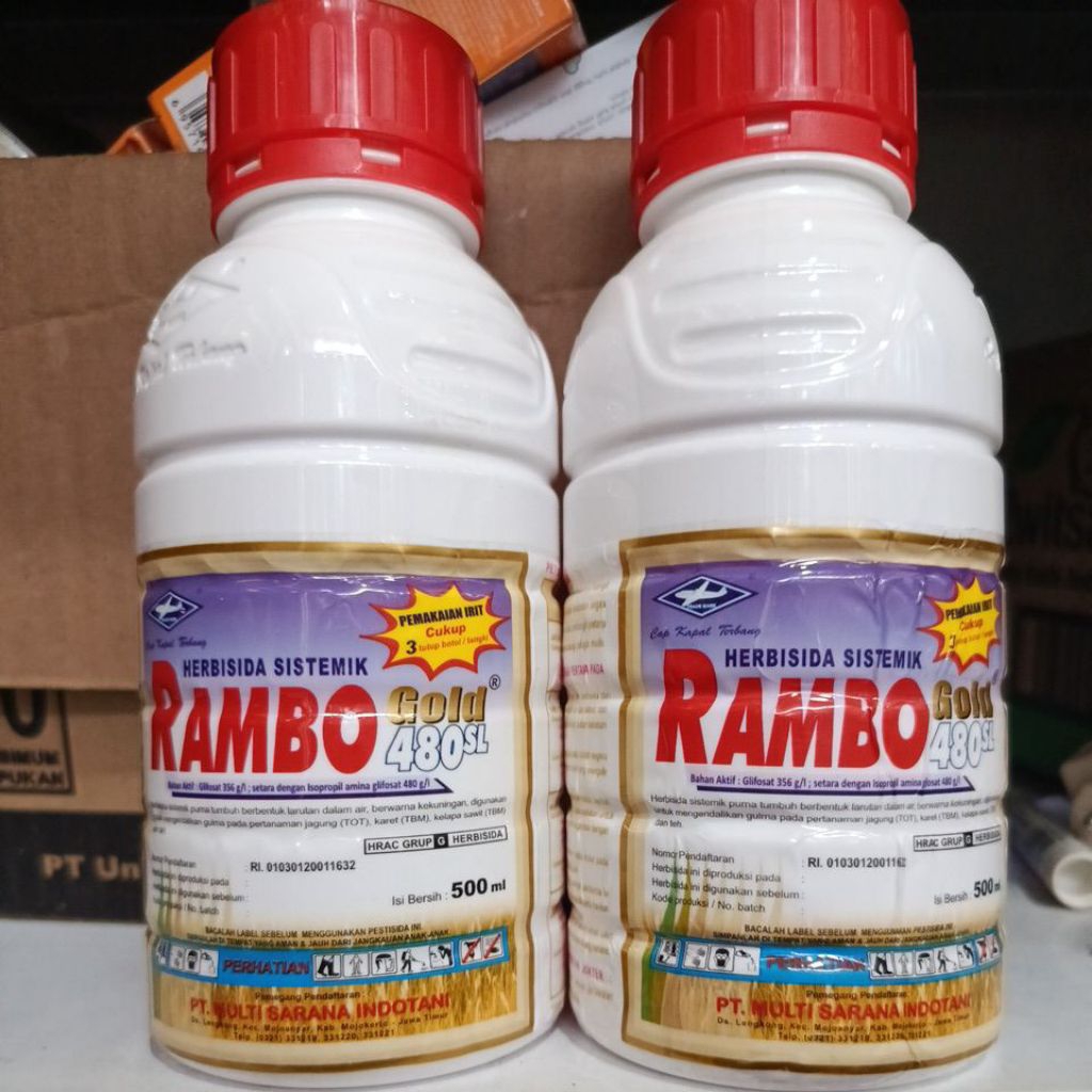 Jual Herbisida sistemik rambo gold 500ml | Shopee Indonesia