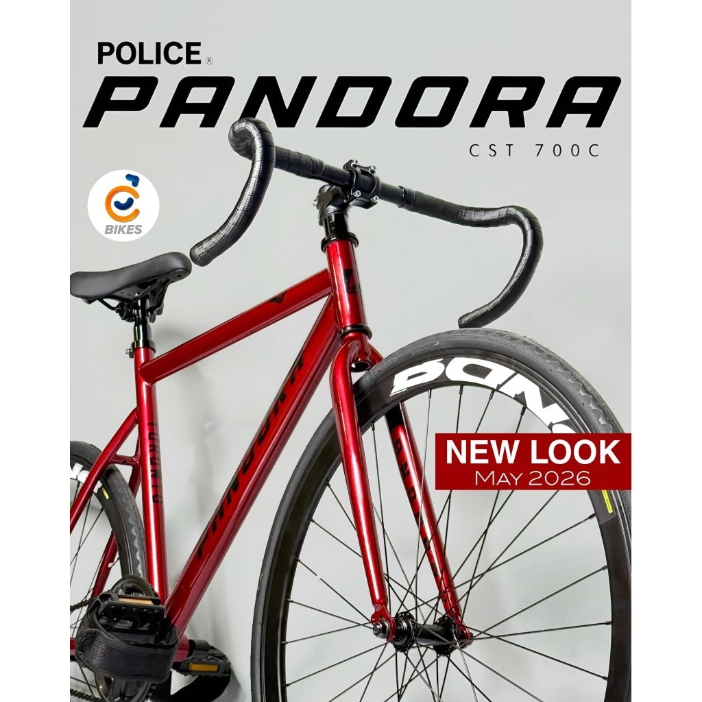 Jual Sepeda Fixie / Balap Police Toronto Pandora CST FX 700C, Single ...