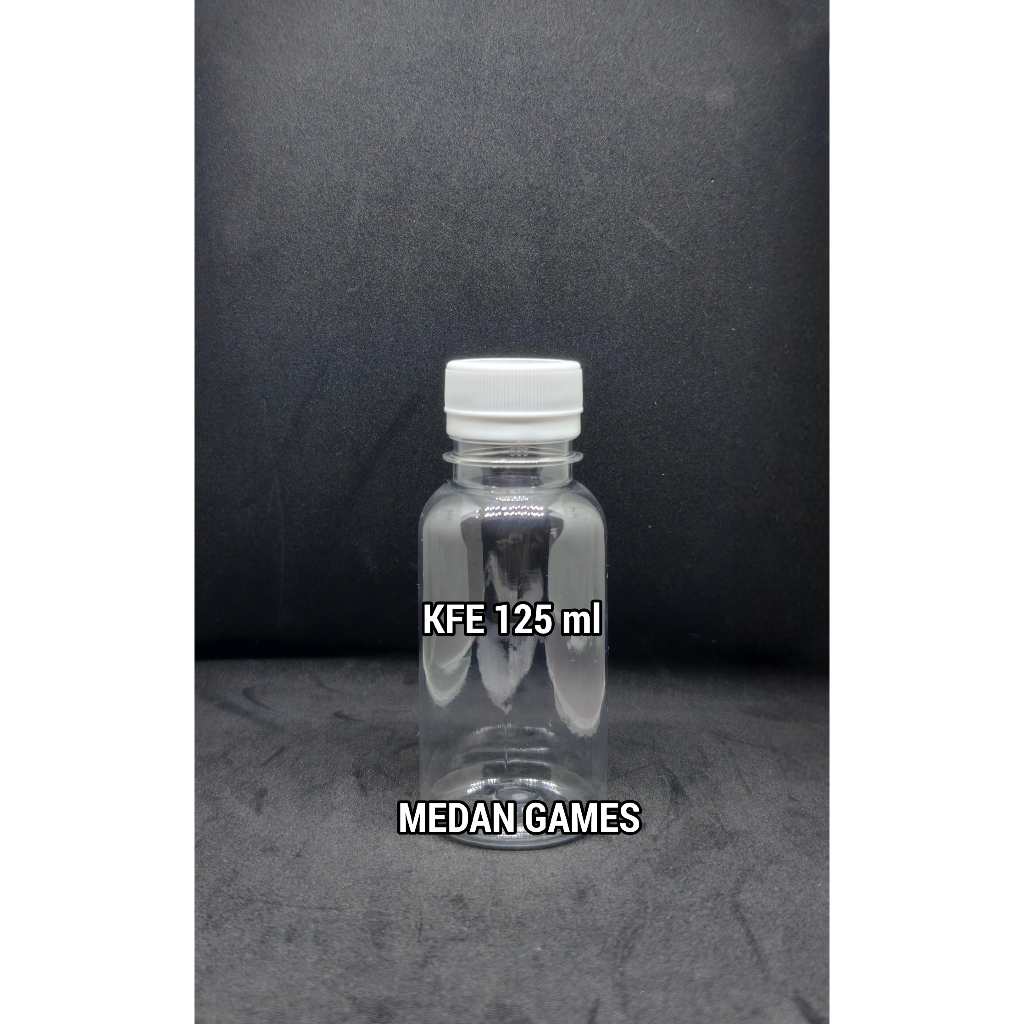 Jual Botol Plastik KFE 125 ml per 50 botol Pet Cantik Zam zam Jus Kopi ...