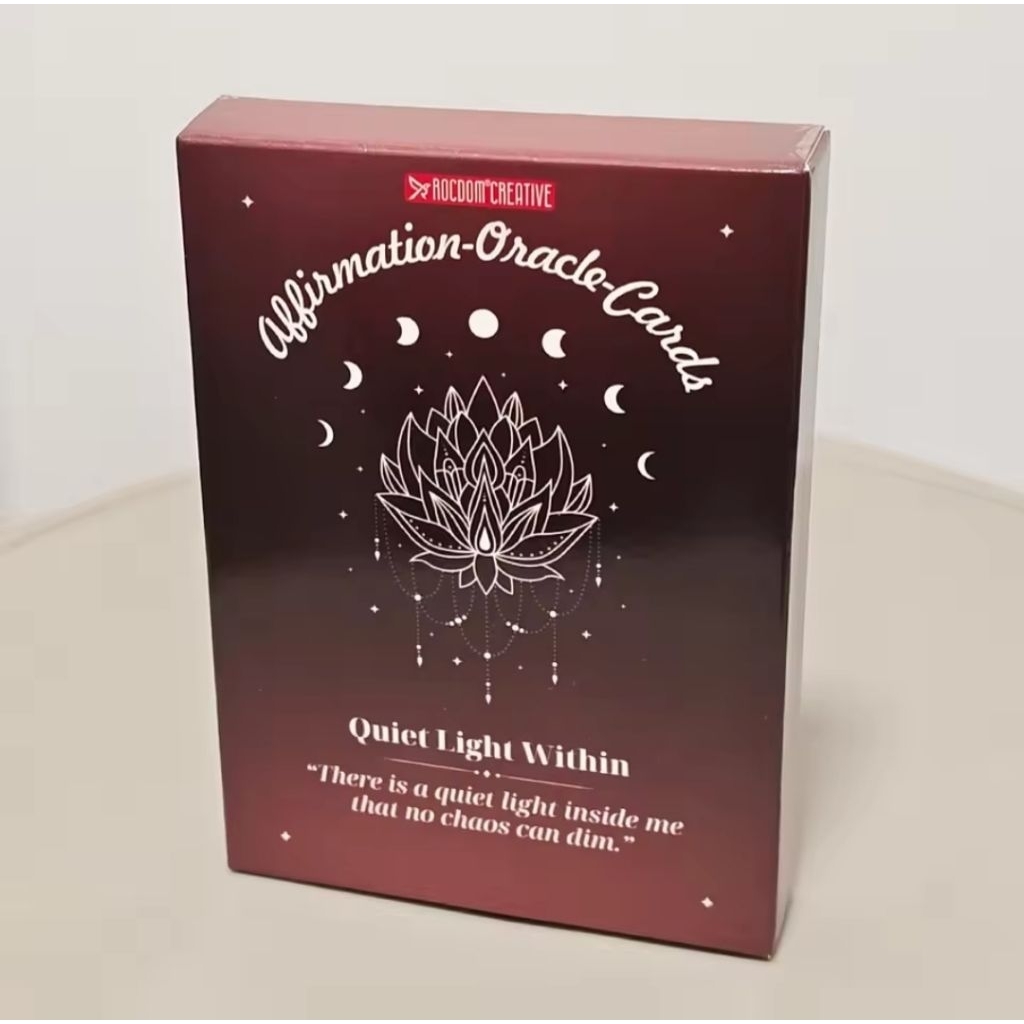 Jual Affirmation Oracle Cards Quiet Light Within | Shopee Indonesia