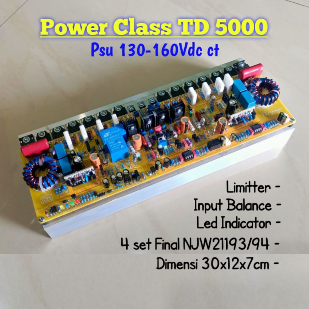 Jual Power Class TD 5000 4set Final NJW21193/4 | Shopee Indonesia