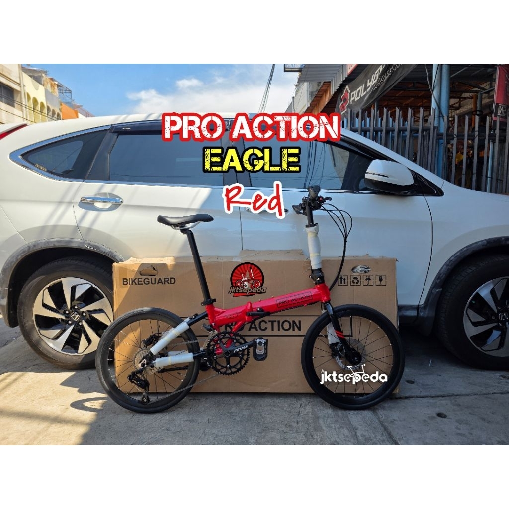 Jual Sepeda Lipat PRO ACTION EAGLE 20in | Shopee Indonesia