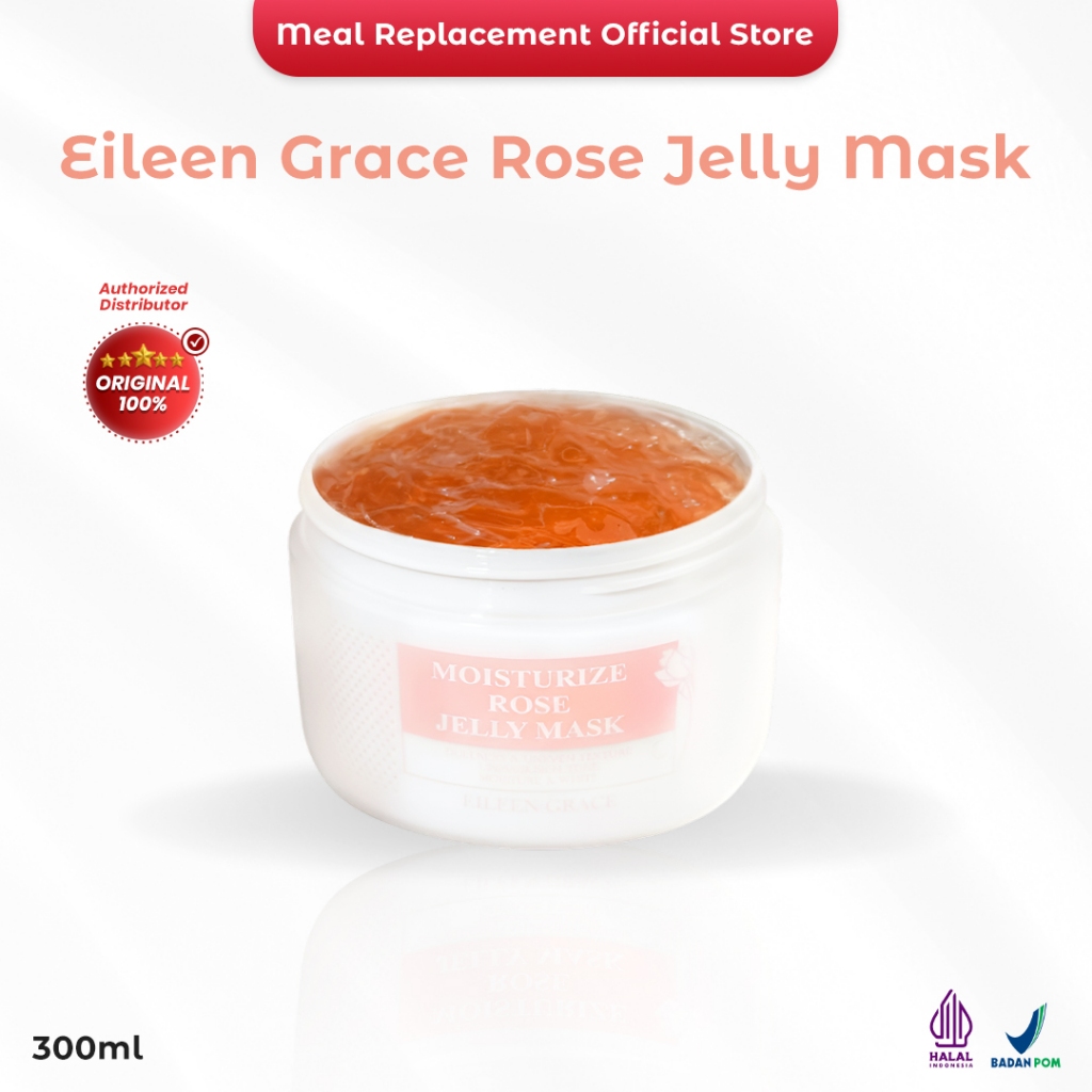 Jual EILEEN GRACE - Moisturize Rose Jelly Mask 300 ml | Masker Wajah ...