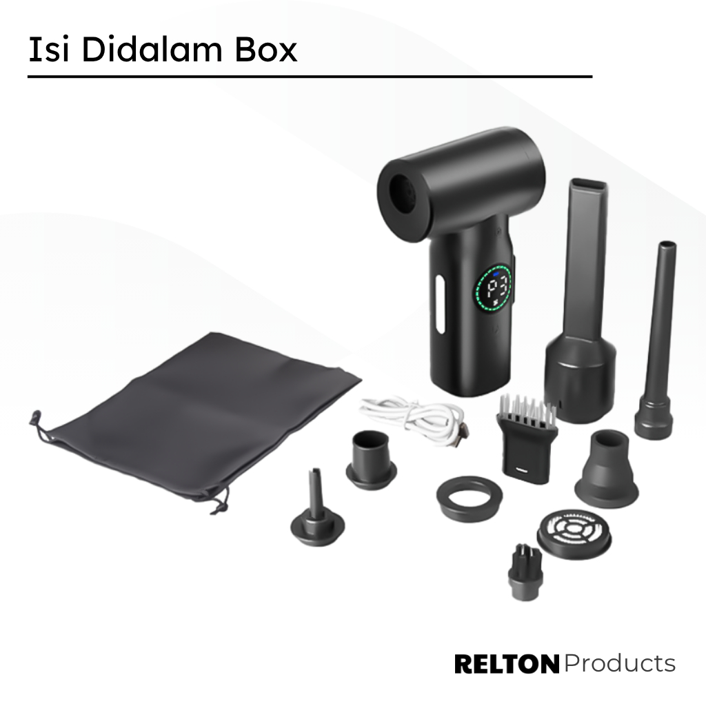 Air Duster & Vacuum Cleaner Portable 2 in 1 RELTON foto 3