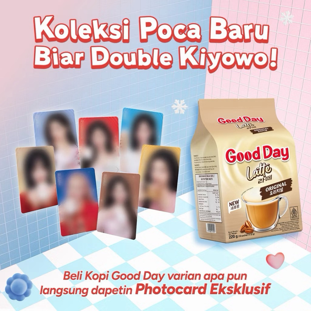 Jual Good day x babymonster free photo card limited edition