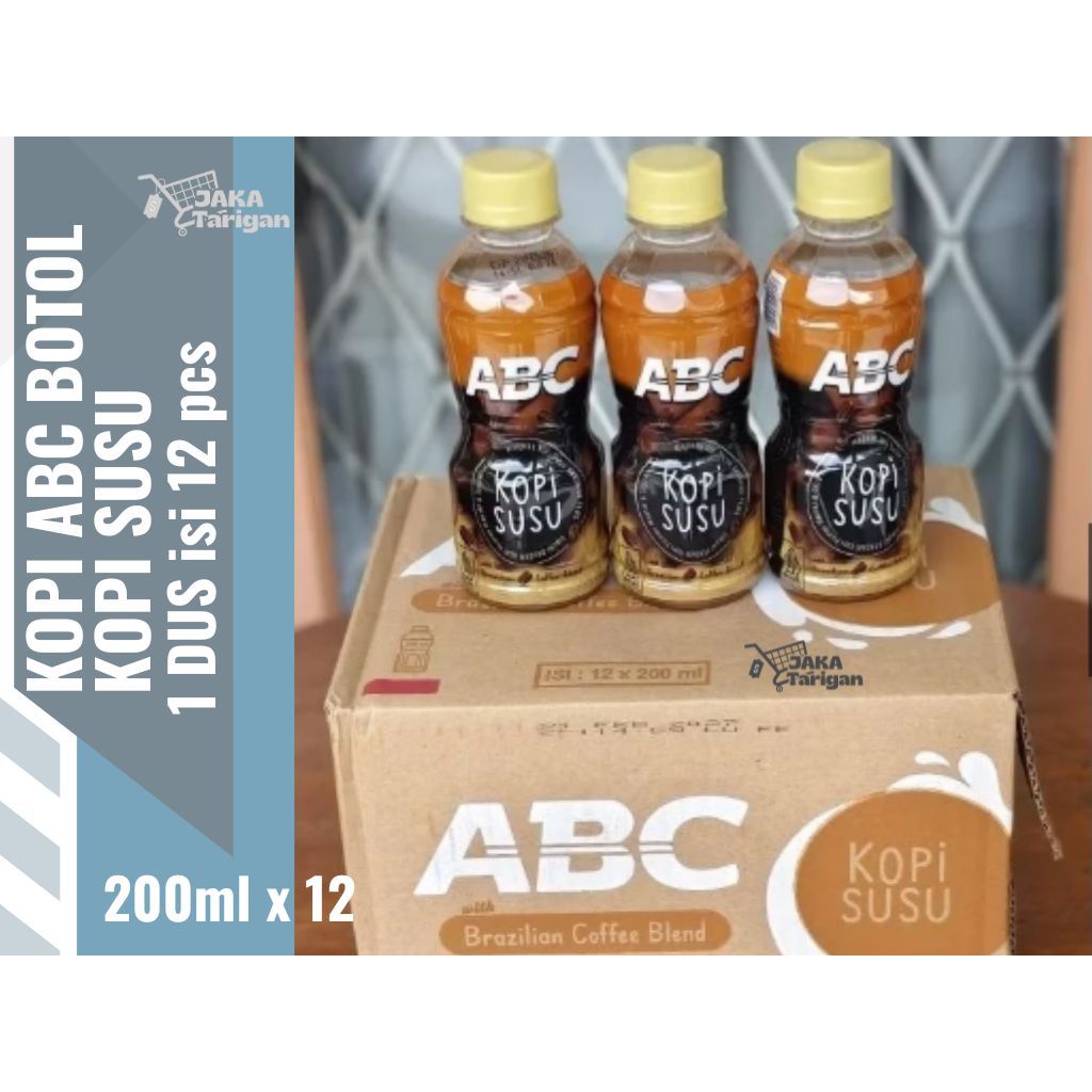 Jual ABC Kopi Susu ABC Choco Malt Cofee 200 ml ( 1 Dus isi 12 Botol ...