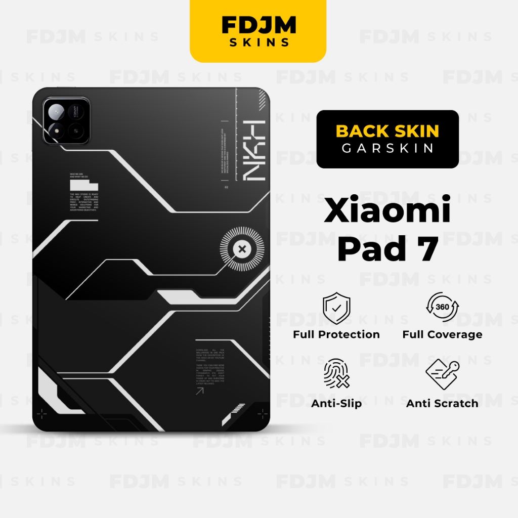 Jual Xiaomi Pad 7 - Back Skin / Garskin Protector Premium bukan Case ...