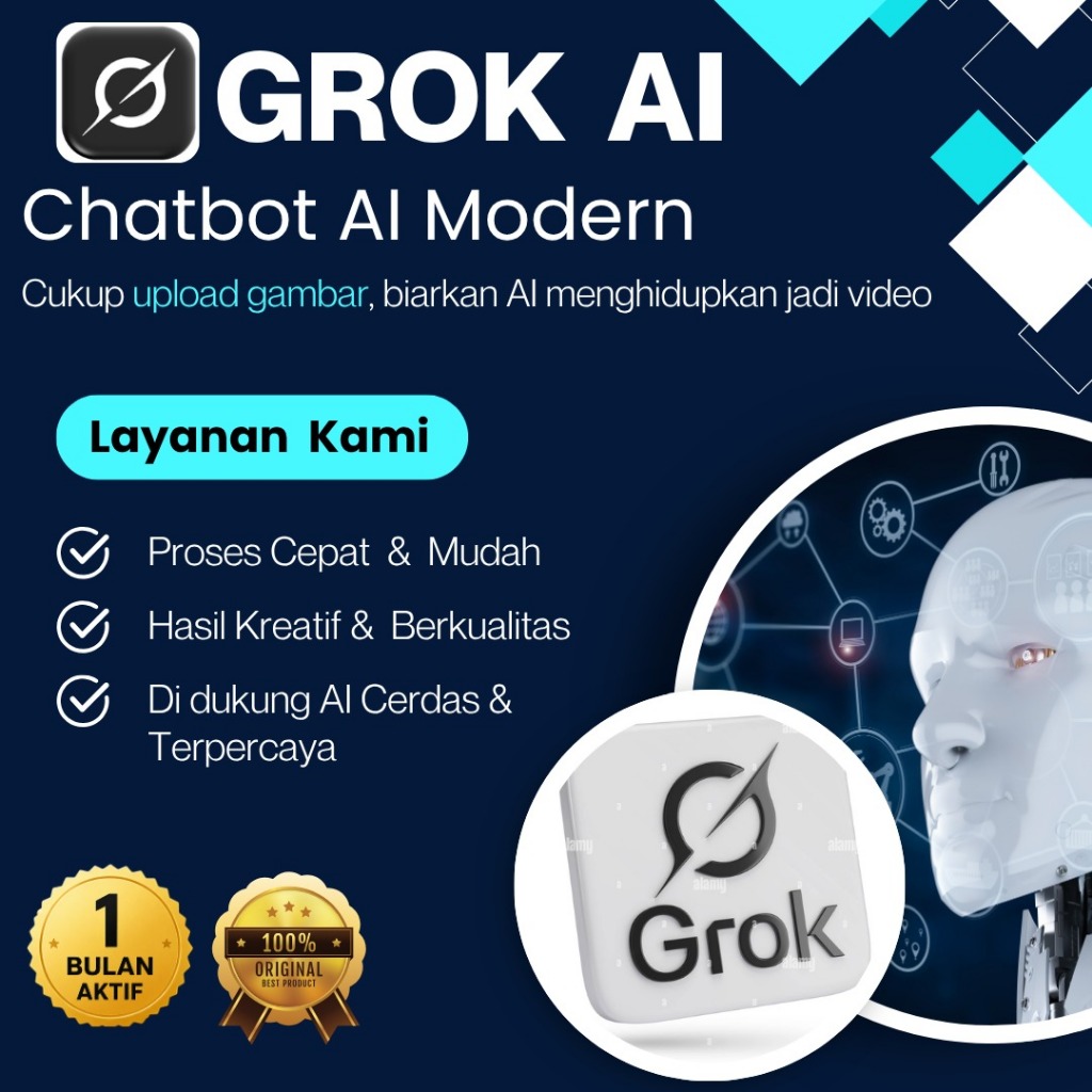 Jual GROK SUPER PREMIUM SUPER GROK FULL FITUR 1 BULAN | Shopee Indonesia
