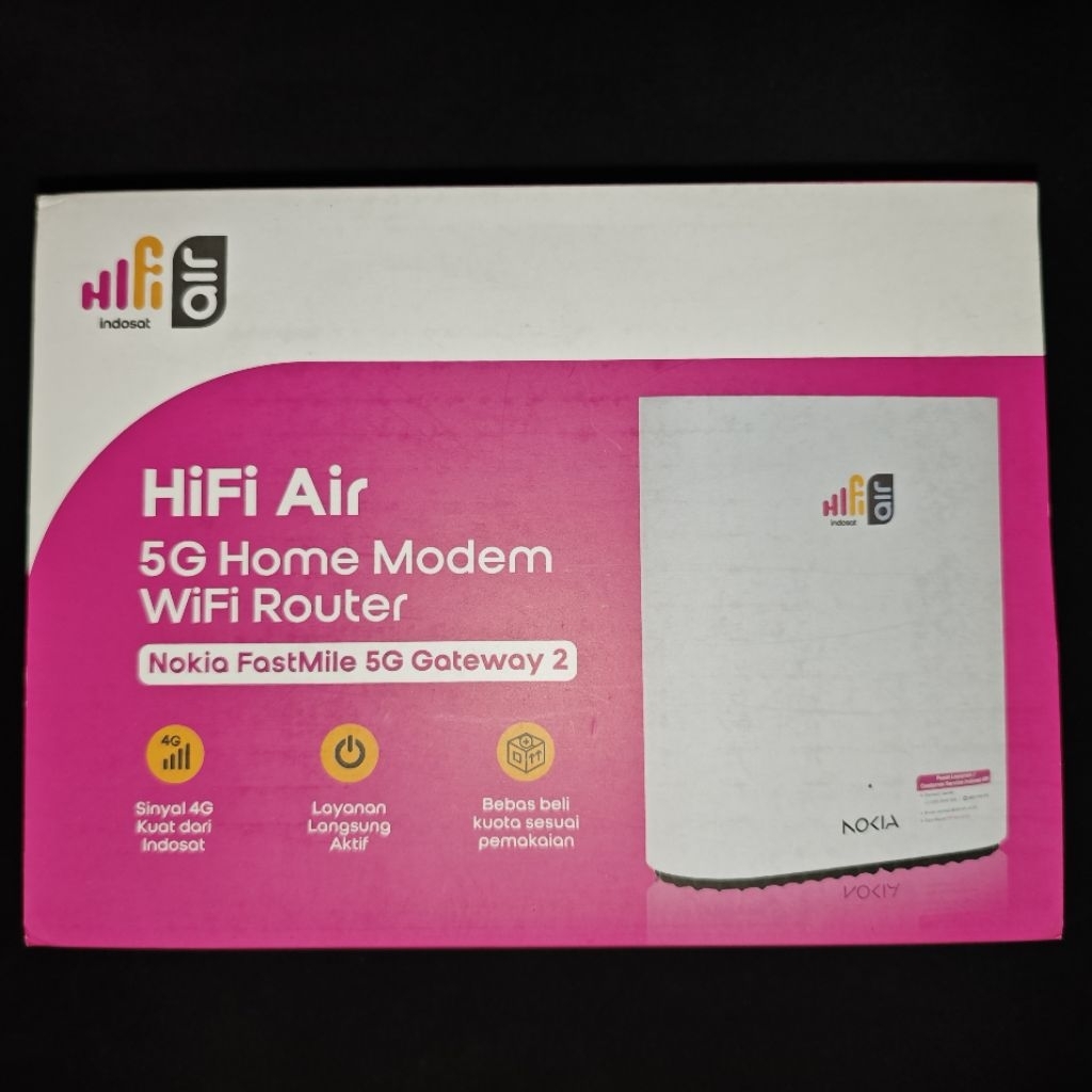 Jual NOKIA FastMile 5G Gateway 2 (ex. HiFi Air) Fullset Like New ...