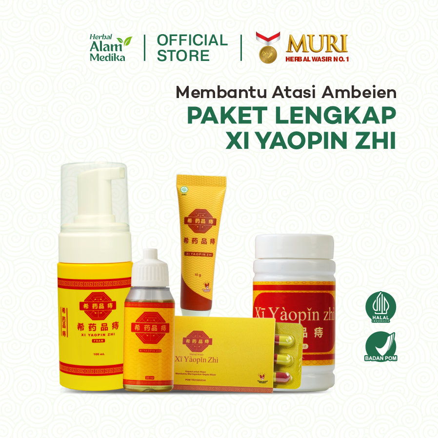 XI YAOPIN ZHI All Varian Minyak Salep Wasir Kapsul Obat Ambeien Herbal China Membantu Kempeskan Benjolan Anus Berdarah