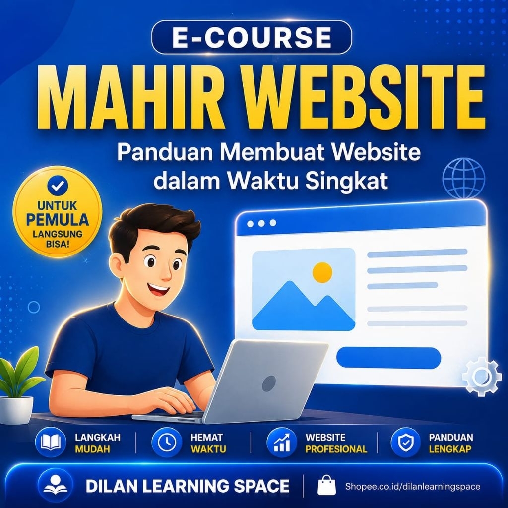 (65) ECourse Mahir Website | Panduan Membuat Website dengan Cepat (Domain, Hosting, WordPress, Landing Page)