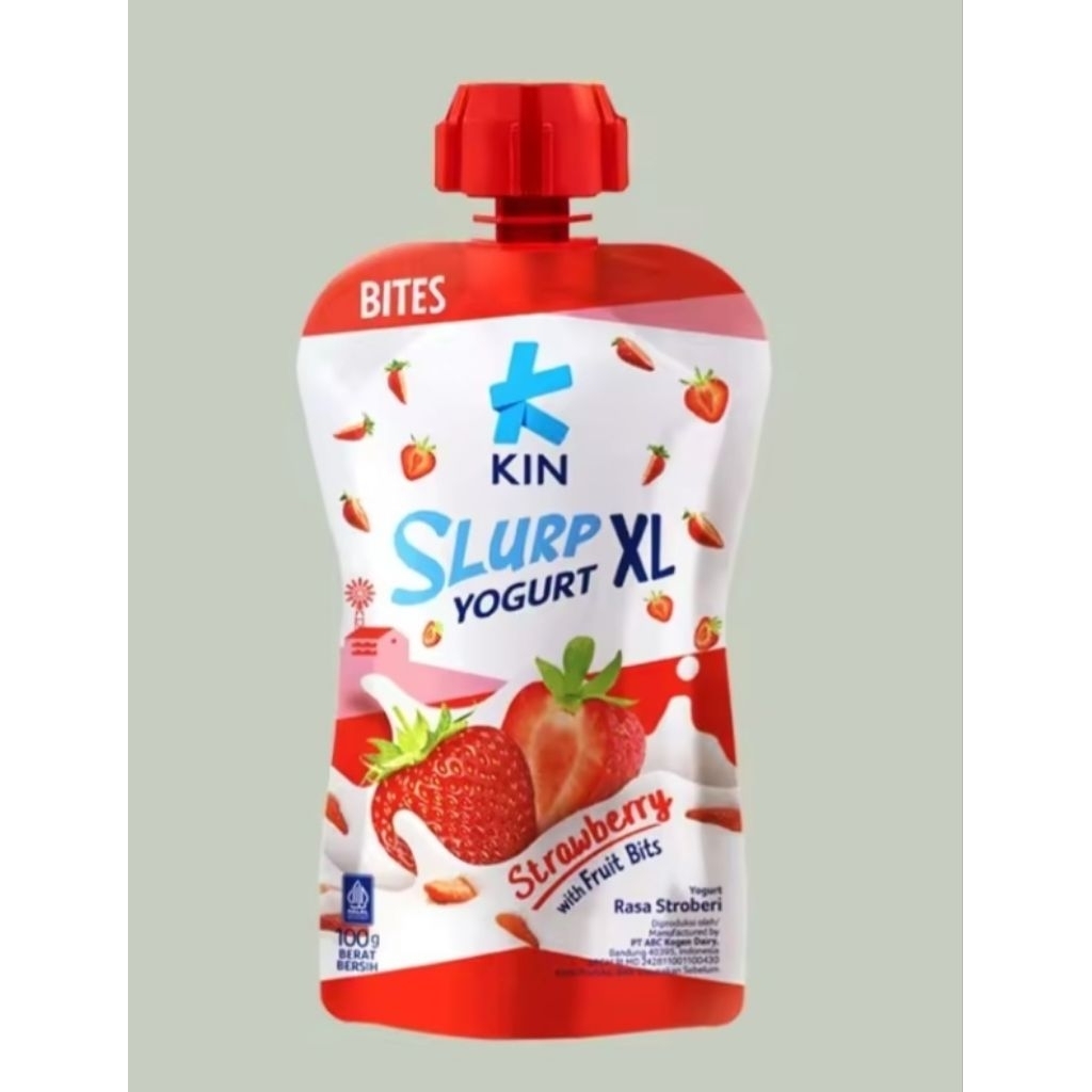 Jual Yogurt KIN Slurp XL 80g - Rasa Buah Segar, Tekstur Lembut, Camilan ...