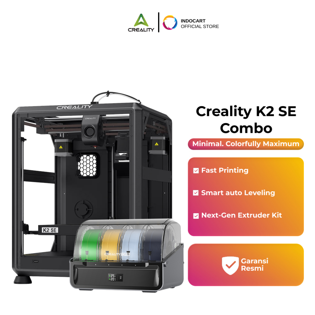 Jual Creality K2 SE Combo 3D Printer Multi Color with Next-Gen Extruder ...