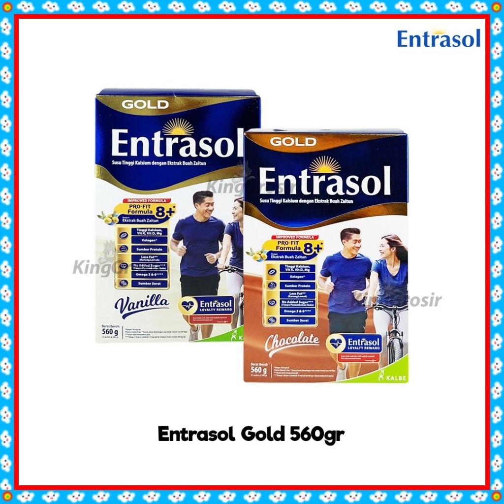 Jual Entrasol Gold 560gr Susu Untuk Lintas Generasi | Shopee Indonesia