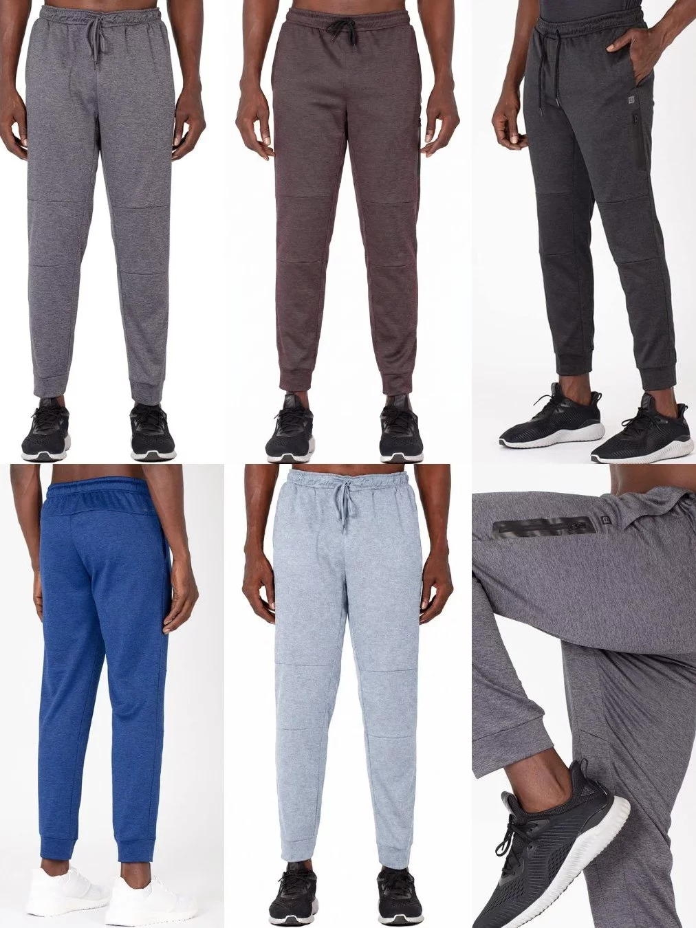Celana Jogger Sport Pria LYR Performance Tech Knit Athletic Sweatpant - 2445