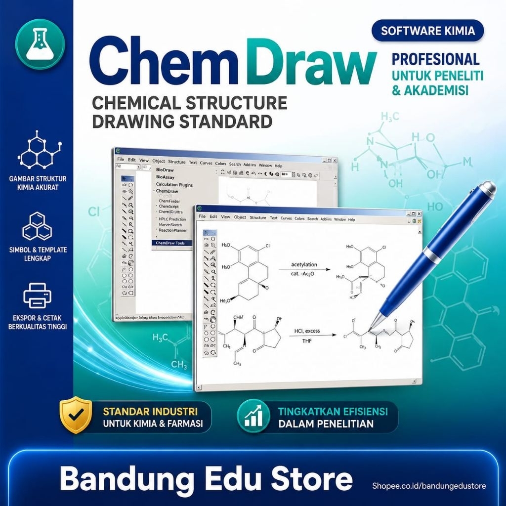 Jual ChemDraw Ultra 12 Untuk WINDOWS dan MAC OS - Aplikasi Untuk ...